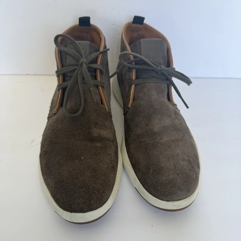 Cole Haan GrandPro Chukka Men's 11 M Brown Suede Leather Sneaker Boots C24673
